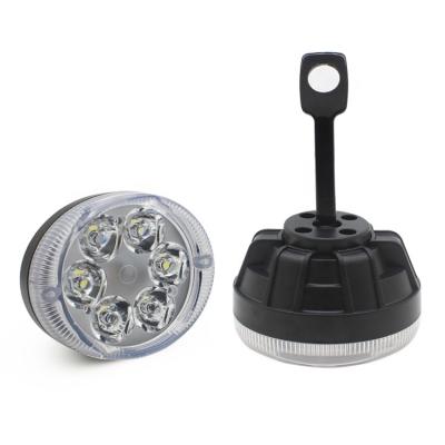 China PMMA Lens + 6LED Aluminum Body With Adjustable RGB Angle Motorcycle Plastic Fog Light Headlight Sie Mirror Light for sale