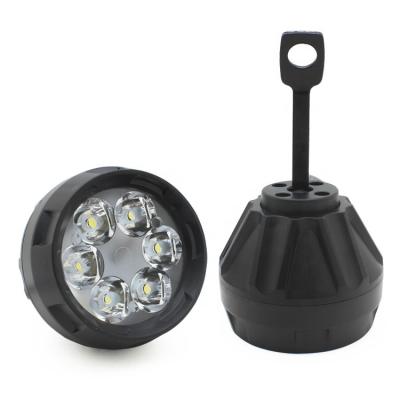 China PMMA Lens + ABS Plastic Body New Product Round Led Fog Light Enclosed Warning Led Vehicle Lights for sale