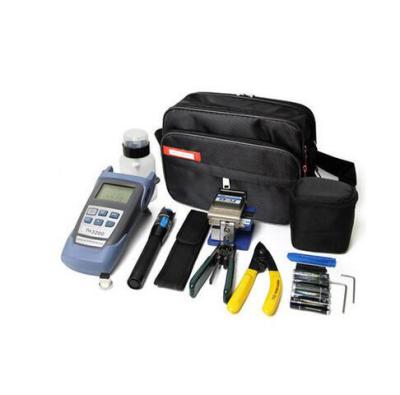 China FTTH Fiber Optic Tool Kit FC-6S 5KM VFL Fiber Optic Cleaver Power Meter Splicer Kits for sale