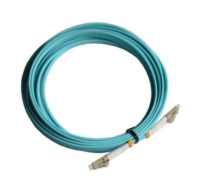 China 100% PVC/LSZH/OFNP Interferometer 3D Test LC/PC-LC/PC OM4 Duplex Fiber Optic Patch Cord for sale