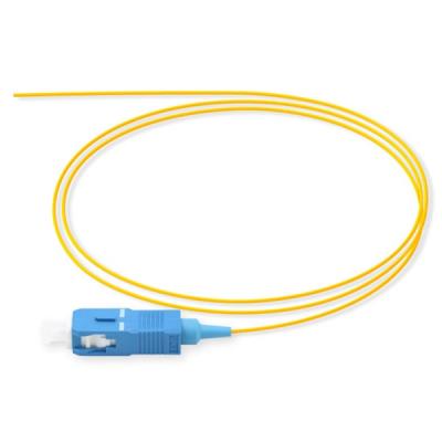 China FTTH Project Wholesale LC SC ST FC 0.9MM 2MM 3MM Fiber Optic Pigtail for sale