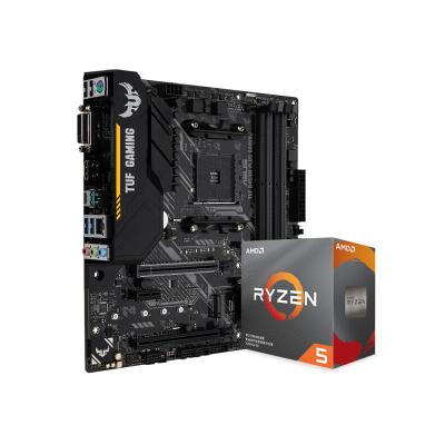 China Fun Home AMD R5 3500X CPU CPU 6 Core 6 Core Desktop Wire With TUF B450M-Plus Gaming Motherboard For Gaming Desktop for sale