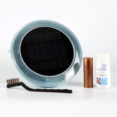 China Outdoor Clean Solar Water Purifier Hot Sale Solar Algae Bacteria Solar Pool Ion Generator for sale