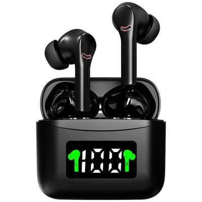 China In-Ear TWS Bt5.2 J5 Earphone Noise Canceling With LED Display Airdots True Wireless Earphone Earbuds for sale