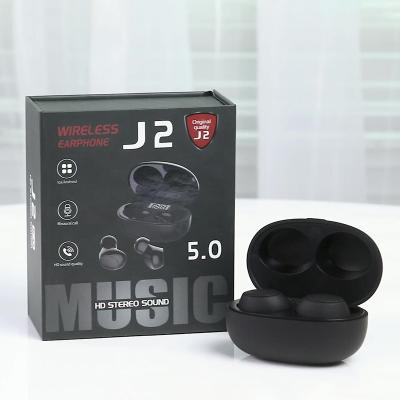 China J2 Wireless In-Ear Earbuds Genuine Stereo Sound Earphone Comfortable Wearing Headphones for sale