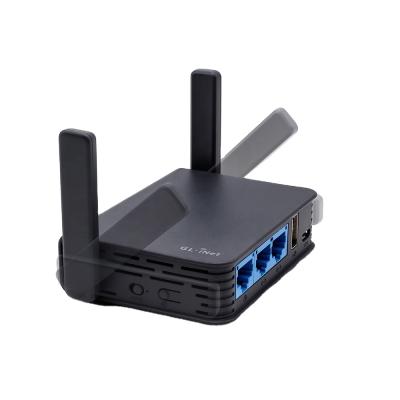 China GL.iNET AR750S MINI WIFI modem wifi router 5ghz openwrt router wifi with 2 external antenna and bridge for sale