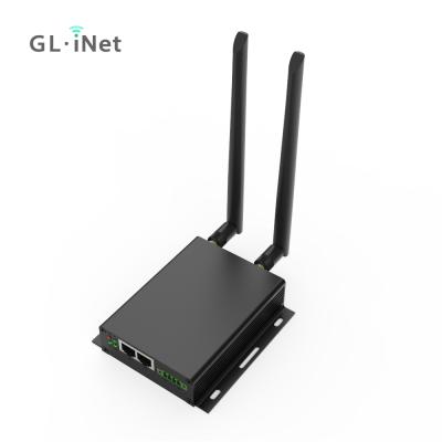 China Easy installed Openwrt 4G wireless lte game inet GL plug joint RS485 antennas detachable port easy installed industrial wifi router for sale