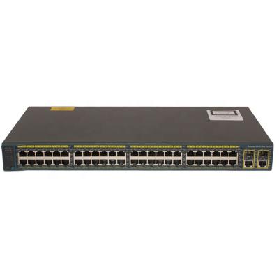 China LACP WS-C2960+48TC-S Original 2960 Series Plus 48 Port Managed Network Switch for sale