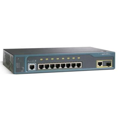 China LACP 2960 Series 8x 10/100 1T/SFP LAN Base Fiber Optic Switches WS-C2960-8TC-L for sale