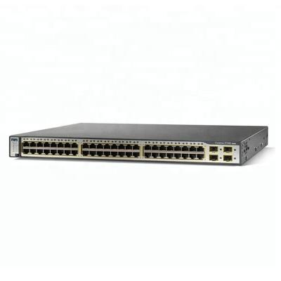 China Original POE Switch 3750 New 48 Series Port Gigabit Ethernet Switch WS-C3750G-48TS-S for sale