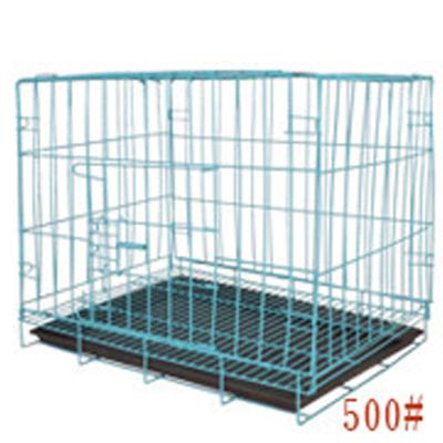 China Large Viable Wholesale Collapsible Iron Metal Pet Cages Kennels Viable Wire Cage Kennel Crate for sale