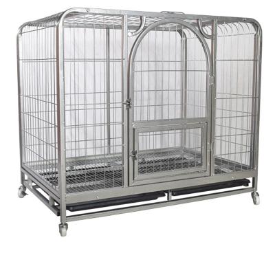 China Sustainable wholesale stainless steel dog kennel/aluminum pet cage/dog cage for sale