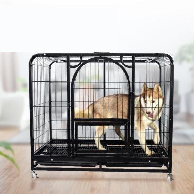 China Sustainable High Quality Custom Pet Welded Wire Mesh Transport Boxes Dog Pet Cage for sale