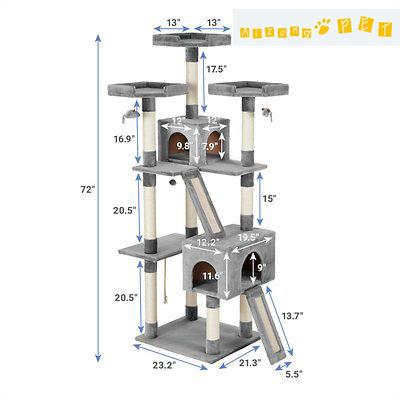 China Large Viable Wholesale Muguata Cat Tree House Trixie Cat Tree for sale