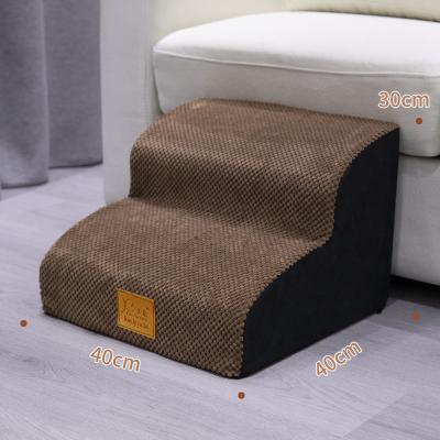 China Small Pet Stairs Modern 3 Layers Climb Ladder For Dog for sale