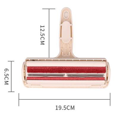 China Viable Reusable High Quality Dog Hair Cat Hair Remover Brush Pet Hair Remover Fiber Roller for sale