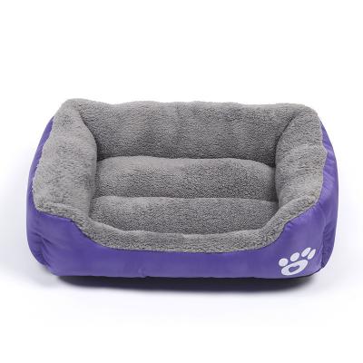 China Washable Cushion Ultra Soft Breathable Cat Bed Pet Beds Fluffy, Washable Faux Fur Plush Around Sofa Luxury Dog Bed Eco Friendly for sale