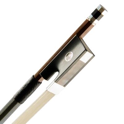 China SG10 violin Christina violin bow imported Brazilian hematoxylin professional violin bow for sale