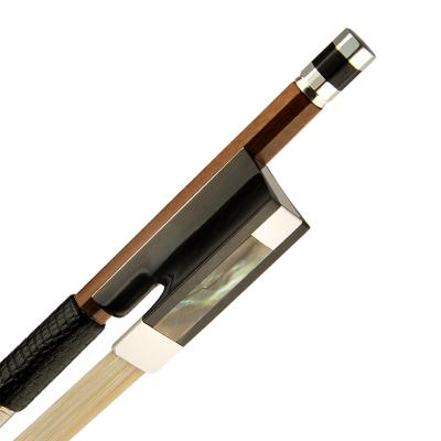 China SG09 violin Christina violin bow imported Brazilian hematoxylin professional violin bow for sale