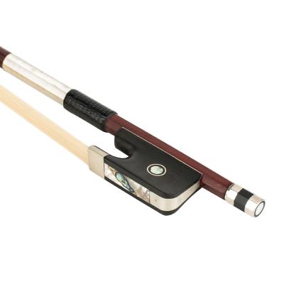 China Christina Cello Bow 4/4 D01 Violin Chosen Professional Octagonal Brazilian Red Sandalwood Pole Cello Bow for sale