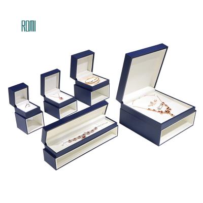 China Newest ROMI Cheap Factory Price Joyero Drawer Jewelry Box Led Jewelry Box Gift Box By Luxury Carton For Store for sale