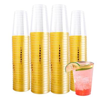 China Food Safe New Arrival Cheap Transparent Plastic Cup For Restaurant Hotel Travel Picnic Beverage Cups for sale