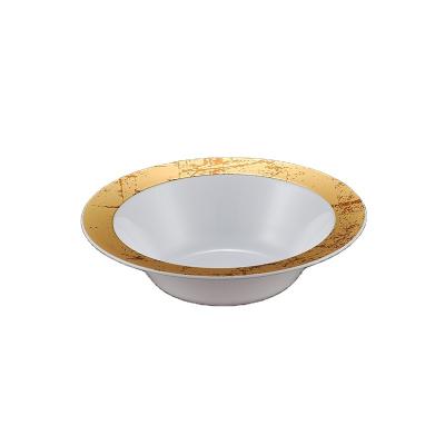 China Disposable Wholesale Custom Disposable Salad Bowl Plastic Dinner Bowl Dessert Bowls Salad Food Container for sale