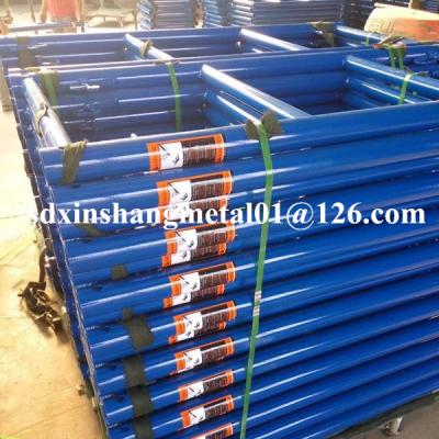 China Q235 10k welding tubes shoring frame 4'x5 for scaffoldings for sale