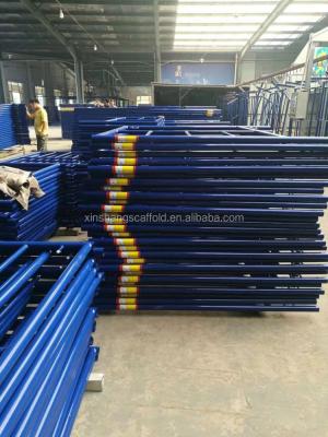 China American Building Construction H Frame Scaffolding For Structural Steel Materials for sale