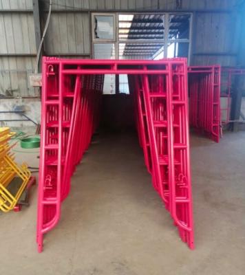 China Hotel Powder Coated A Frame Scaffolding For Sale for sale