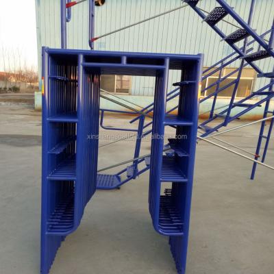 China Building Construction Factory Price Construction Material Movable Steel Scale H Frame Scaffolding for sale