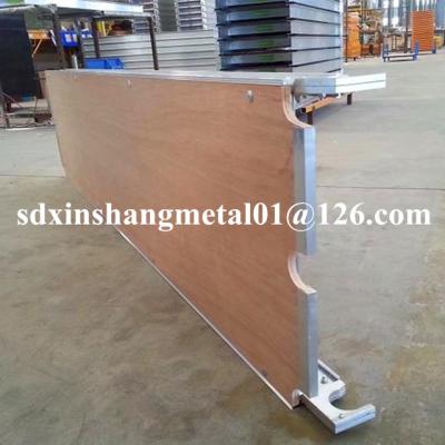 China Aluminum Alloy 6061-T6 Aluminum Square Hook Plywood Plank / Deck For USA Market for sale