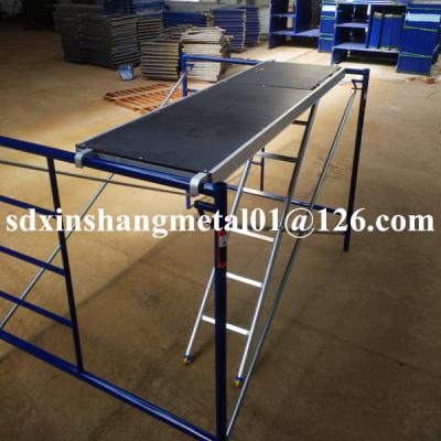 China 6061-T6 Aluminum 10'' x24 Aluminum Hatch Scaffolding Platform With Hook for sale