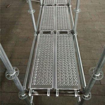 China Modern Scaffold Plank Steel Walkway /Platform For Ringlock System for sale