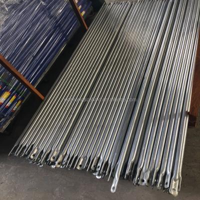 China Building Construction 7'x4 Galavnaized Cross Braces Used For Scaffolding Frame System for sale