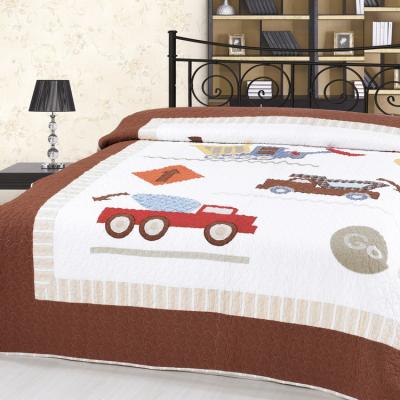 China Microfiber Factory Manufacturer Wholesale Cotton Rectangle Thin Bedspread King Size Bedding for sale