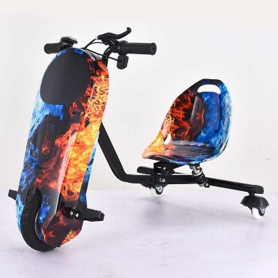 China Unisex Innovation 3 Wheel Drift Scooter Cheap Electric Cart E Drift Scooter Drifting For Kids Children for sale