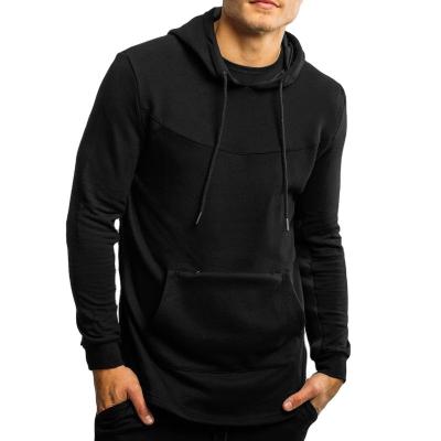 China Fashionable Custom Wholesale Pullover Men's Simple Style Basic Hoodies Antibacterial Cotton Fine Hoodies For Man for sale