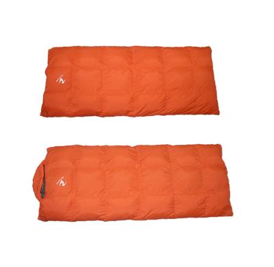 China Envelope Type 4 Season Camping Outdoor Waterproof Envelope Down Blanket Down Comforter Duck Down Goose Down Sleeping Bag for sale