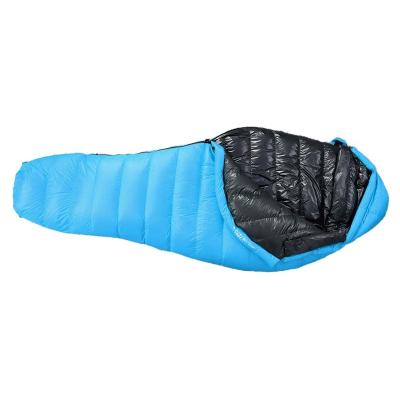 China Mama Camping Hiking Winter Bulk Thermal Survival Mama Waterproof Ultralight Duck Down Goose Down Outdoor Sleeping Bag for sale