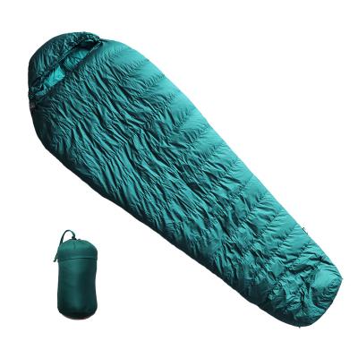 China Continue to heat outdoor camping increasing waterproof ultra-light goose down duck down sleeping bag for sale