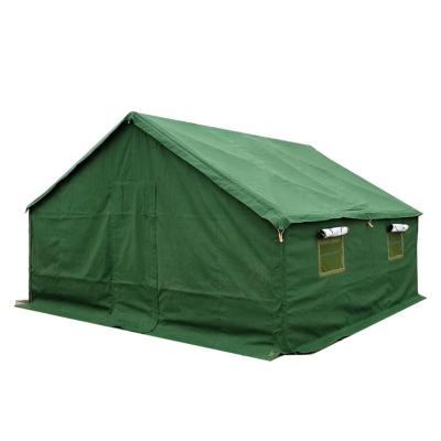 China Outdoor Aluminum Waterproof Canvas Water Proof Army Camping Military Tent for sale