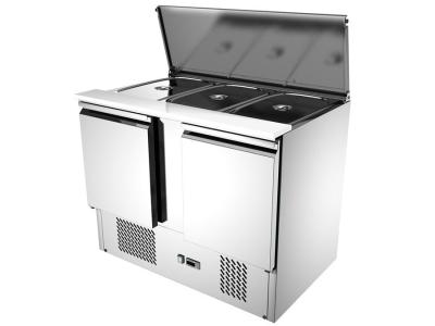 China _ Stainless Steel Gastronomie Saladette Counter Fridge with 250L S902 STD For Kitchen zu verkaufen