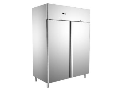 Chine réfrigérateur 1150L droit commercial pour la cuisine, réfrigérateur GN1200TN d'acier inoxydable à vendre