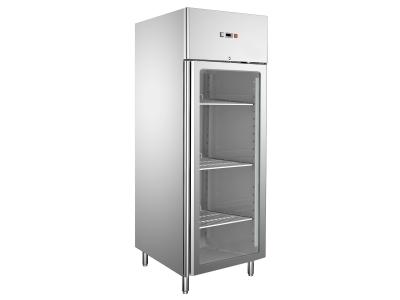 China Stainless Steel Upright Display Fridges With 3 Shelf Height - Adjustable GN650BT/G for sale