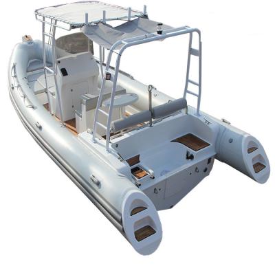 China Warter Sports 2022 ODM Schlauchboot 8m Speed ​​Rib Rigid Hull Catamaran Pontoon Inflatable Rubber Dinghy Boat OEM for sale