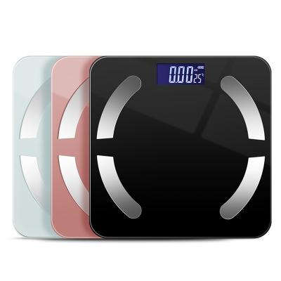 China New Arrival Body Fat and Water Content Testing 180kg BMI Work Electronic Personal APP Digital Bathroom Weight Scale Smart Body Fat Scale for sale