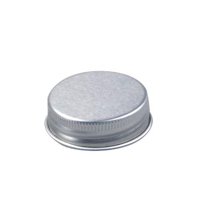 China Non Spill Custom 37 Mm Diameter Threaded Aluminum Screw Lids Cosmetic Glass Jar Metal Plastic Lid for sale