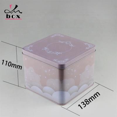 China Exquisite Gift Box Pink Tin Box Gift Packaging for sale