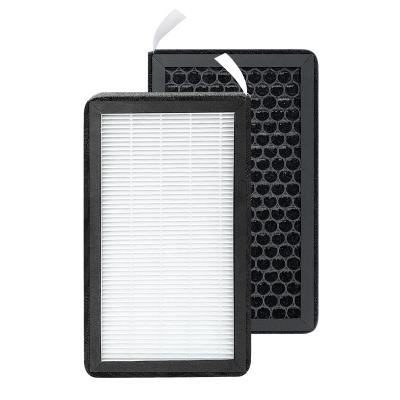 China Tesla Model 3 Model Y Accessories Hepa Carbon Air Conditioner Filter Cabin Air Filter Replacement With Activated Carbon Standard Size for sale